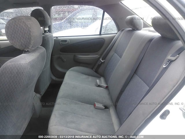 1NXBR12E4YZ345965 - 2000 TOYOTA COROLLA VE/CE/LE 白色 照片 8