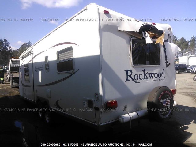 4X4TRLB295D084462 - 2005 FOREST RIVER ROCKWOOD  白色 照片 3
