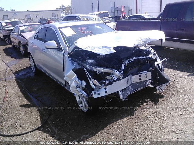 1G6AA5RX7G0139117 - 2016 CADILLAC ATS SILVER photo 1