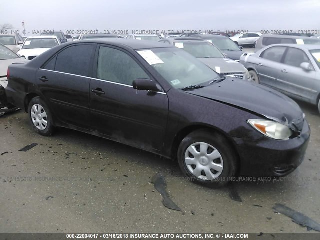 JTDBE32K320074039 - 2002 TOYOTA CAMRY LE/XLE/SE Күлгін фото 1