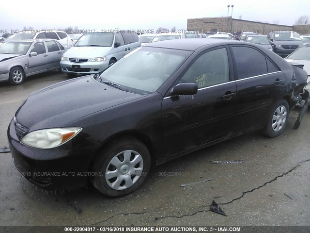 JTDBE32K320074039 - 2002 TOYOTA CAMRY LE/XLE/SE Күлгін фото 2