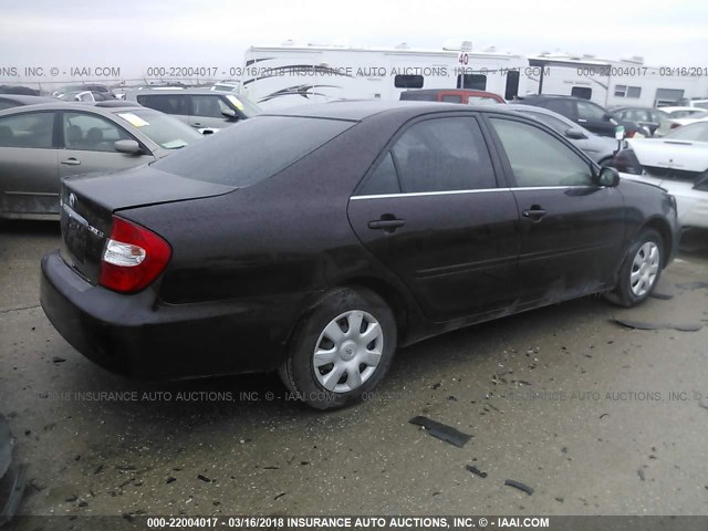 JTDBE32K320074039 - 2002 TOYOTA CAMRY LE/XLE/SE Күлгін фото 4