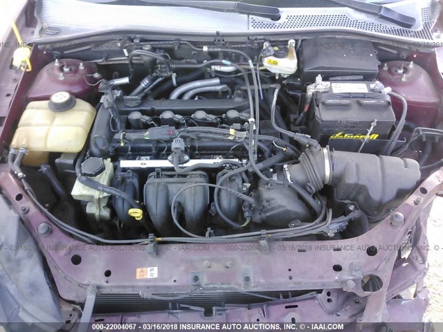 1FAFP34N07W256424 - 2007 FORD FOCUS ZX4/S/SE/SES 红色 照片 10