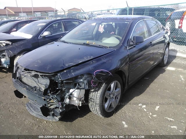1G1ZB5EB5AF230830 - 2010 CHEVROLET MALIBU LS 黑色 照片 2