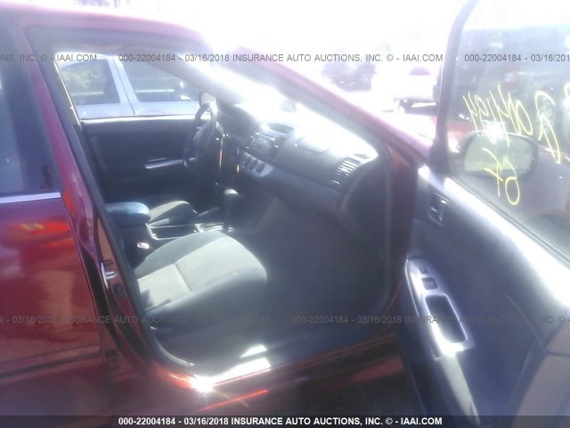 4T1BE32K65U414762 - 2005 TOYOTA CAMRY LE/XLE/SE 红色 照片 5