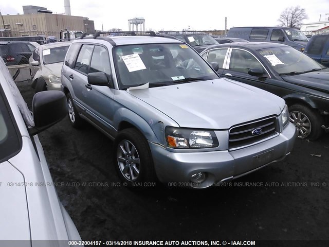 JF1SG65625H726607 - 2005 SUBARU FORESTER 2.5XS ვერცხლისფერი ფოტო 1