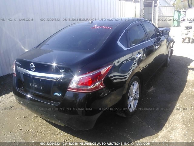 1N4AL3APXDC194586 - 2013 NISSAN ALTIMA 2.5/S/SV/SL BLACK photo 4