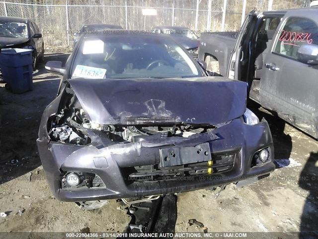 1N4BL2EP4AC129754 - 2010 NISSAN ALTIMA SR PURPLE photo 6