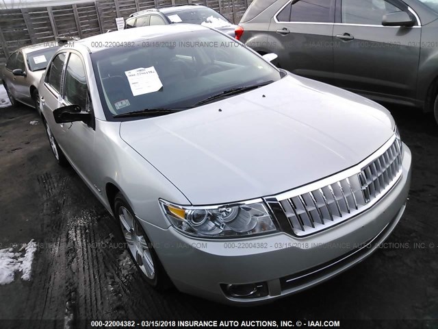 3LNHM26T08R656873 - 2008 LINCOLN MKZ SILVER photo 1