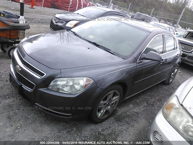 1G1ZC5E05A4162942 - 2010 CHEVROLET MALIBU 1LT 灰色 照片 2