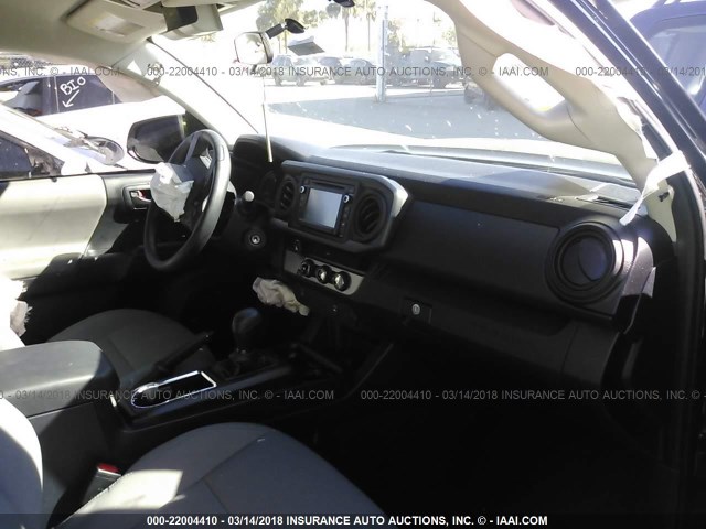 5TFRX5GN9HX089474 - 2017 TOYOTA TACOMA ACCESS CAB/SR/SR5 BLACK photo 5