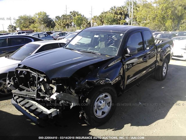 5TFRX5GN9HX089474 - 2017 TOYOTA TACOMA ACCESS CAB/SR/SR5 BLACK photo 6