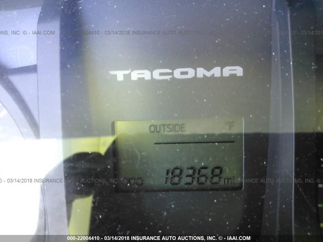 5TFRX5GN9HX089474 - 2017 TOYOTA TACOMA ACCESS CAB/SR/SR5 BLACK photo 7