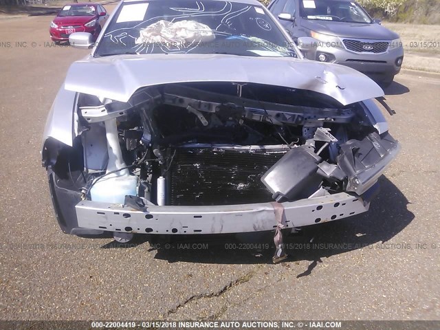 2C3CDXBGXCH304073 - 2012 DODGE CHARGER SE SILVER photo 6