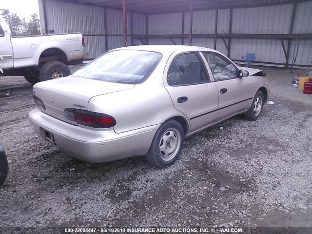 1Y1SK5366RZ069148 - 1994 GEO PRIZM LSI GOLD photo 4