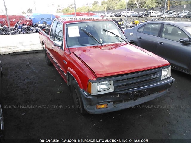 JM2UF3237M0153632 - 1991 MAZDA B2200 CAB PLUS RED photo 1