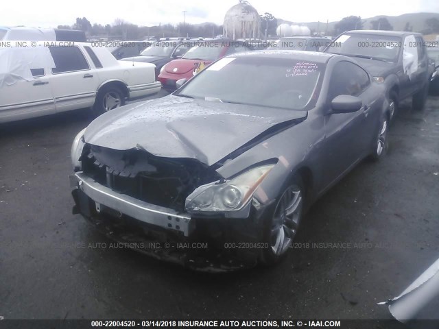 JNKCV64E08M120908 - 2008 INFINITI G37 JOURNEY/SPORT GRAY photo 2