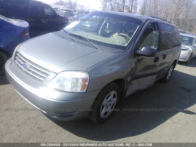 2FMZA51665BA76165 - 2005 FORD FREESTAR SE GRAY photo 2