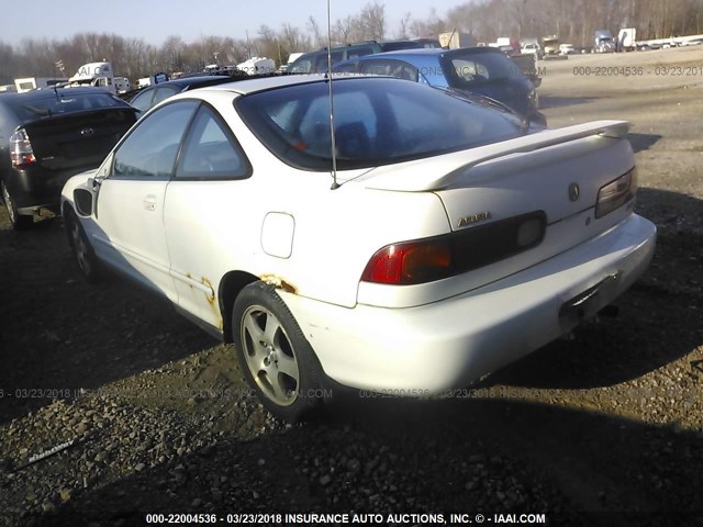 JH4DC4465SS015758 - 1995 ACURA INTEGRA SE WHITE photo 3