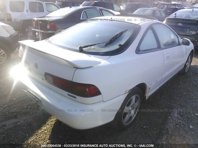 JH4DC4465SS015758 - 1995 ACURA INTEGRA SE WHITE photo 4