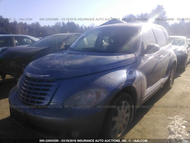 3A8FY68B17T531516 - 2007 CHRYSLER PT CRUISER LIMITED Light Blue photo 2