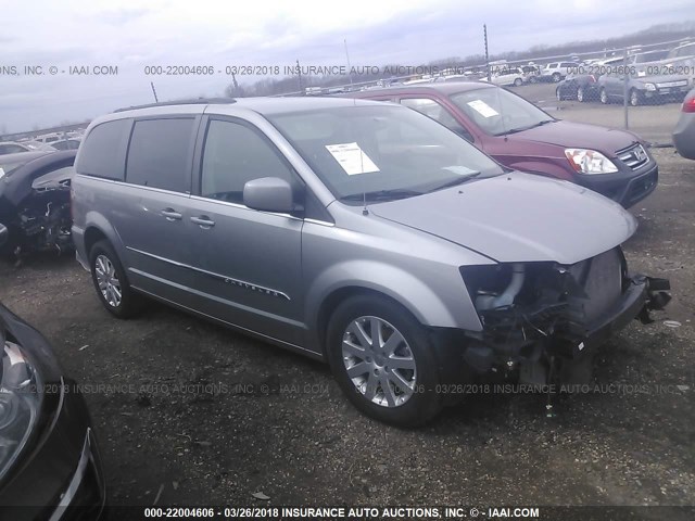 2C4RC1BG4DR744565 - 2013 CHRYSLER TOWN & COUNTRY TOURING SILVER photo 1