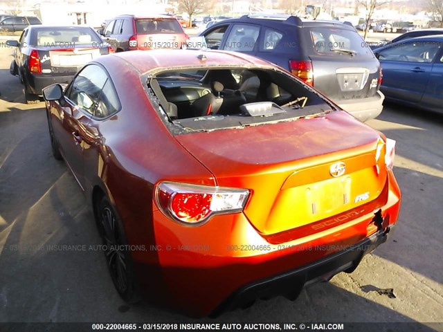 JF1ZNAA1XD1701026 - 2013 TOYOTA SCION FR-S ORANGE photo 6