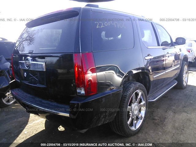 1GYFK63827R315570 - 2007 CADILLAC ESCALADE LUXURY BLACK photo 4