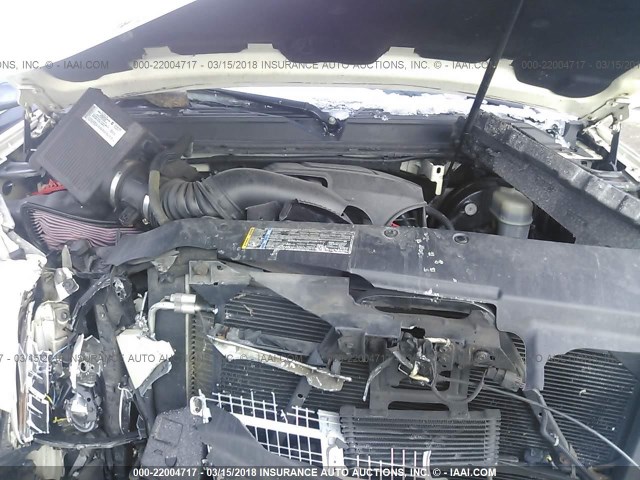 1GYFK63818R245867 - 2008 CADILLAC ESCALADE LUXURY თეთრი ფოტო 10