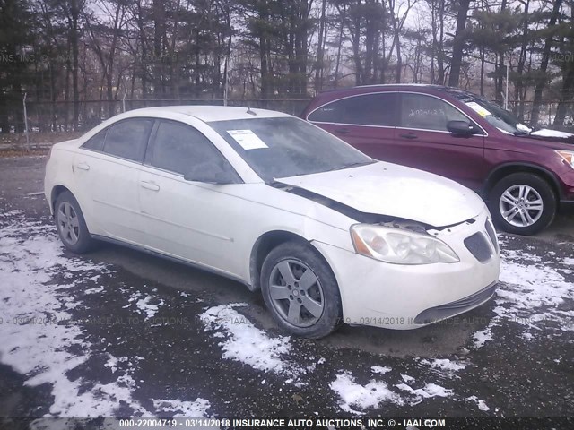 1G2ZF57B084112249 - 2008 PONTIAC G6 VALUE LEADER/BASE WHITE photo 1