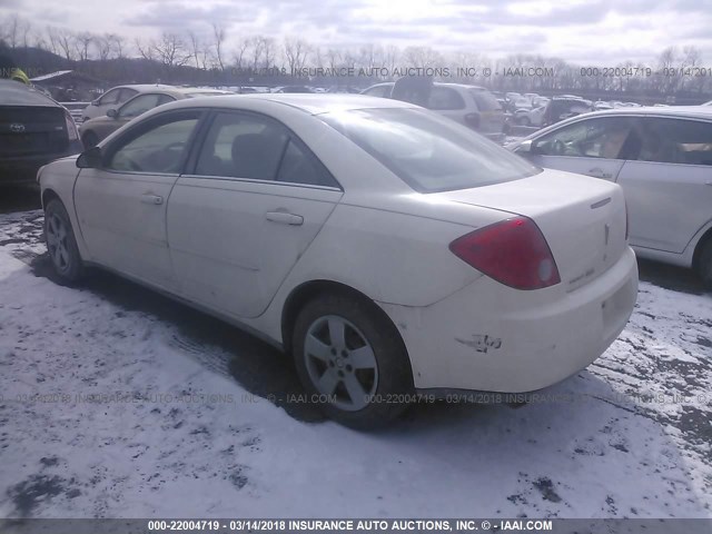1G2ZF57B084112249 - 2008 PONTIAC G6 VALUE LEADER/BASE WHITE photo 3