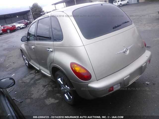 3C8FY78G43T523976 - 2003 CHRYSLER PT CRUISER GT GOLD photo 3