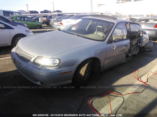 1G1NE52M4X6118072 - 1999 CHEVROLET MALIBU LS 银色 照片 2