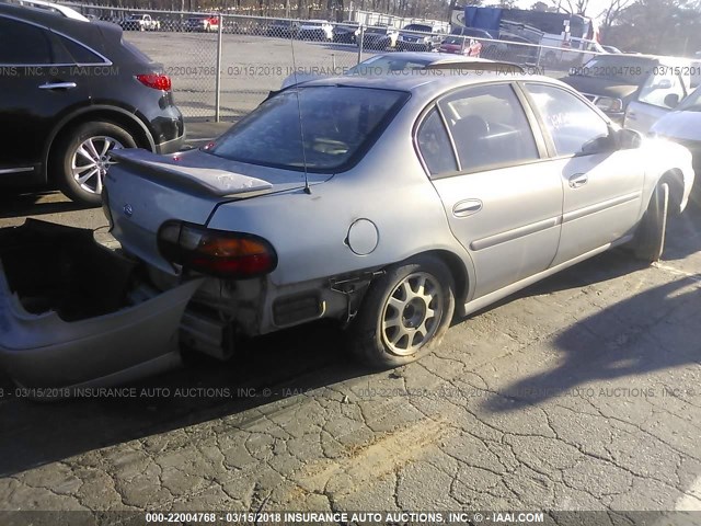 1G1NE52M4X6118072 - 1999 CHEVROLET MALIBU LS 银色 照片 4