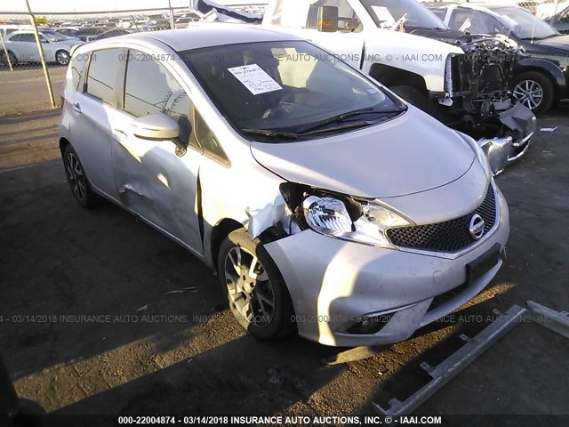 3N1CE2CP5GL387406 - 2016 NISSAN VERSA NOTE S/S PLUS/SV/SL/SR SILVER photo 1