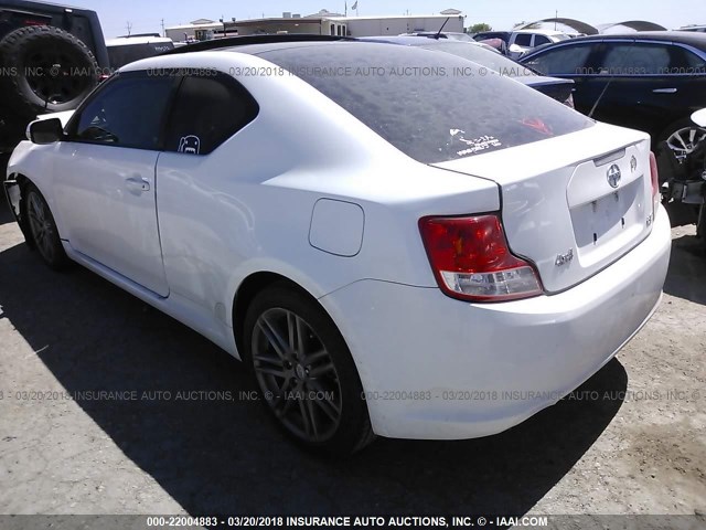 JTKJF5C77B3013167 - 2011 TOYOTA SCION TC 白色 照片 3