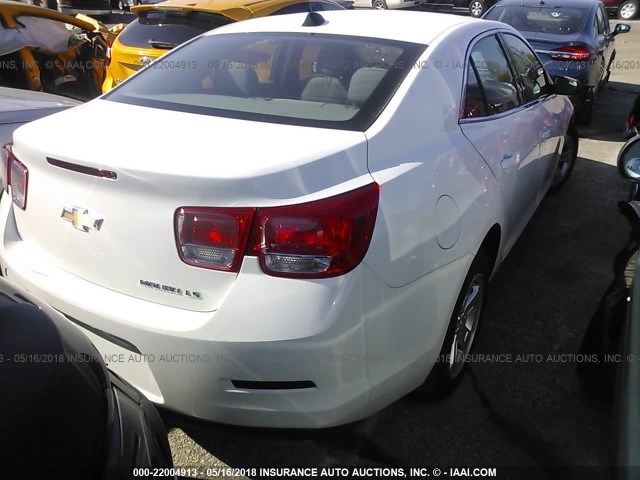 1G11B5SL1EF132751 - 2014 CHEVROLET MALIBU LS 白色 照片 4