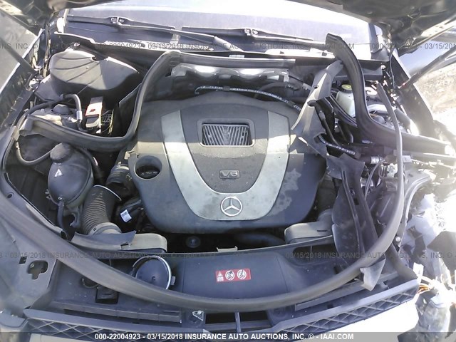 WDCGG8HB0BF561291 - 2011 MERCEDES-BENZ GLK 350 4MATIC BLACK photo 10