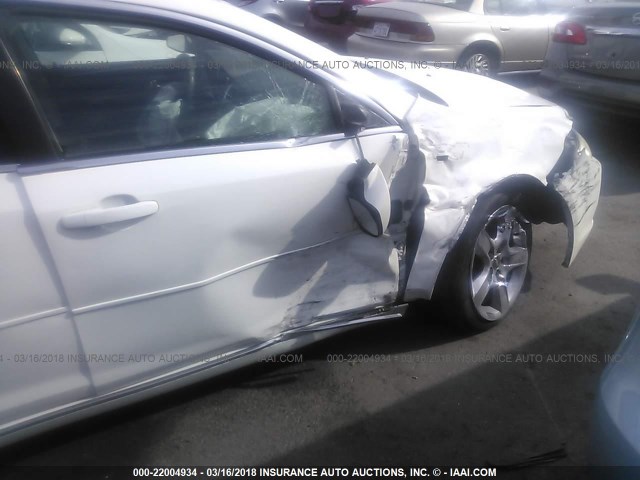 1G1ZH57B58F168139 - 2008 CHEVROLET MALIBU 1LT 白色 照片 6