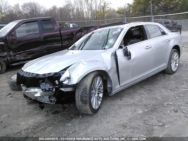 2C3CCACG0CH274855 - 2012 CHRYSLER 300 LIMITED GRAY photo 2