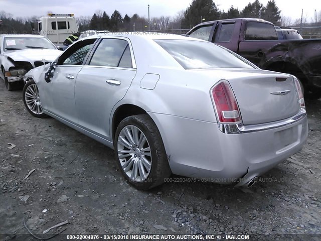 2C3CCACG0CH274855 - 2012 CHRYSLER 300 LIMITED GRAY photo 3