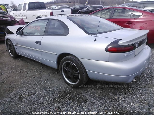 4B3AU52NXWE149879 - 1998 DODGE AVENGER ES SILVER photo 3