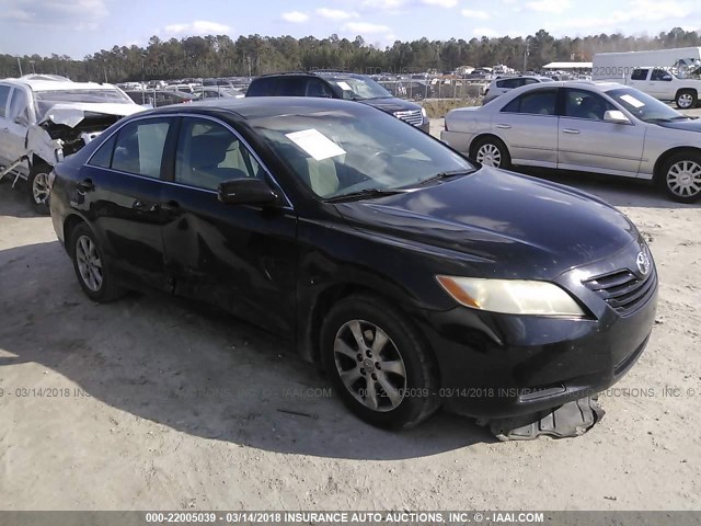 4T1BE46K07U613972 - 2007 TOYOTA CAMRY NEW GENERAT CE/LE/XLE/SE BLACK photo 1