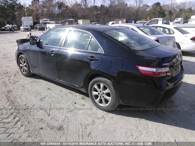 4T1BE46K07U613972 - 2007 TOYOTA CAMRY NEW GENERAT CE/LE/XLE/SE BLACK photo 3