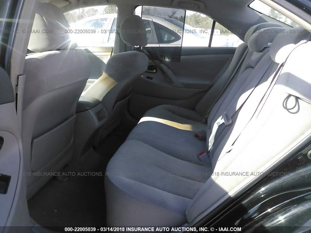 4T1BE46K07U613972 - 2007 TOYOTA CAMRY NEW GENERAT CE/LE/XLE/SE BLACK photo 8