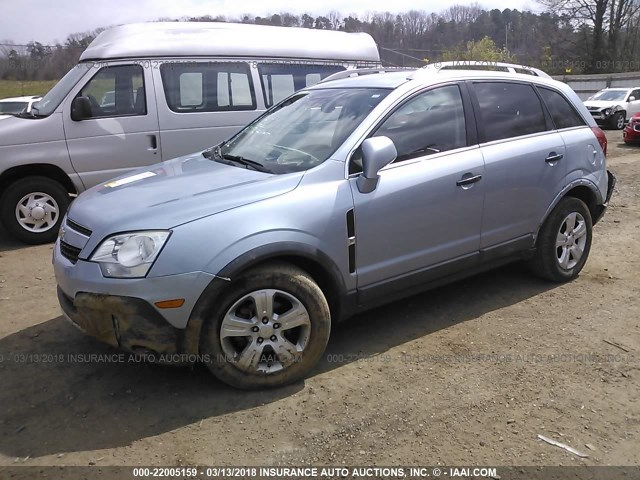 3GNAL2EK1DS623182 - 2013 CHEVROLET CAPTIVA LS 浅蓝色 照片 2