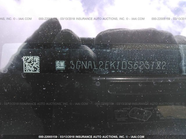 3GNAL2EK1DS623182 - 2013 CHEVROLET CAPTIVA LS 浅蓝色 照片 9