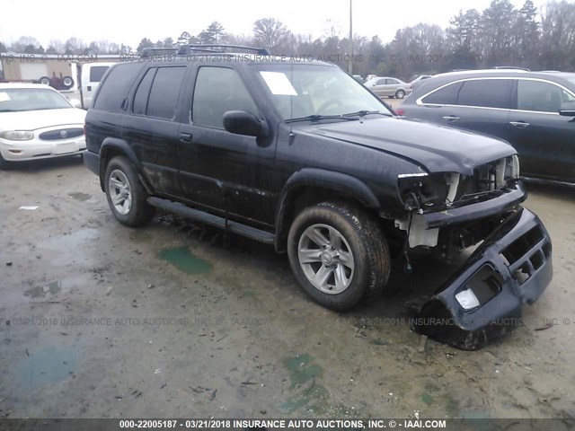 JN8DR09Y43W812598 - 2003 NISSAN PATHFINDER LE/SE BLACK photo 1