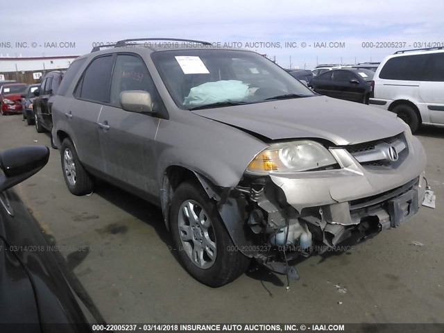 2HNYD18866H531225 - 2006 ACURA MDX TOURING GOLD photo 1