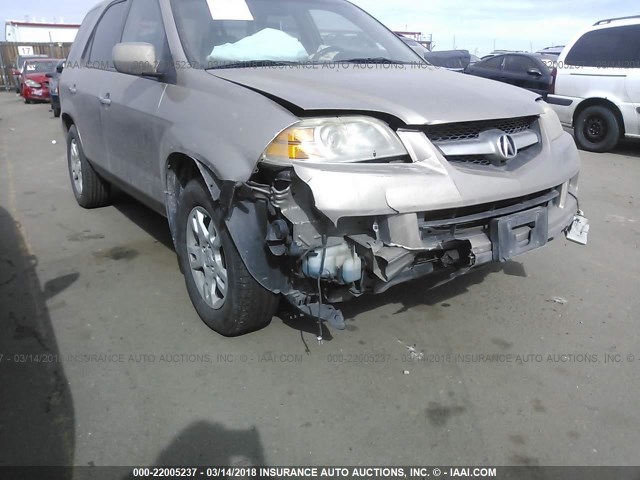 2HNYD18866H531225 - 2006 ACURA MDX TOURING GOLD photo 6